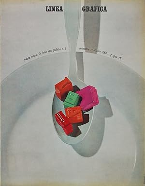 Linea grafica. Rivista bimestrale delle arti grafiche. Numero 5 settembre ottobre 1968