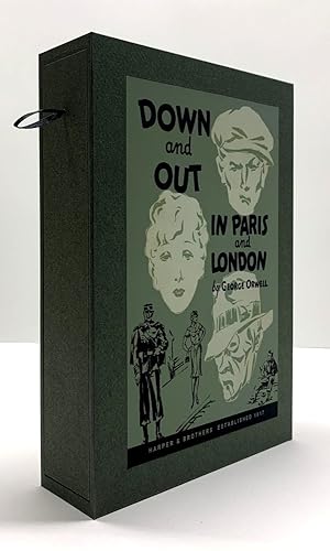 DOWN & OUT IN PARIS & LONDON UK Edition (Rear Panel) Custom Display Case