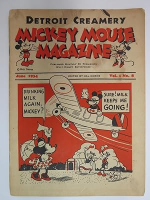 MICKEY MOUSE MAGAZINE, VOL. 1 NO. 8, JUNE 1934