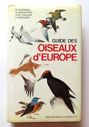 Guide des oiseaux d'Europe.
