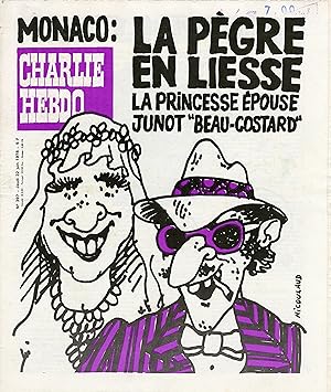"CHARLIE HEBDO N°397 du 22/6/1978" NICOULAUD : MONACO - LA PÈGRE EN LIESSE / WOLINSKI : OÙ ALLEZ-...