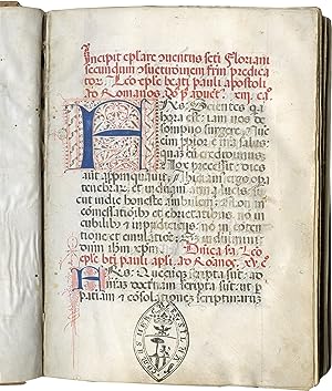 Mass Lectionary with Readings from the Epistles, In Latin, decorated manuscript on parchment