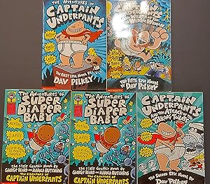 Captain Underpants - Book Lot (5)