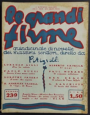 Le Grandi Firme - N. 239 - 1° Giugno 1934 - Quindicinale di Novelle