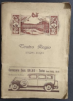Teatro Regio 1928-1929