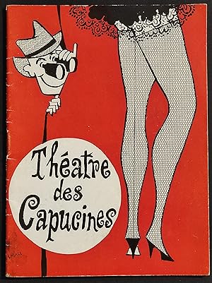 Brochure Théatre des Capucines - Teatro, Pubblicità