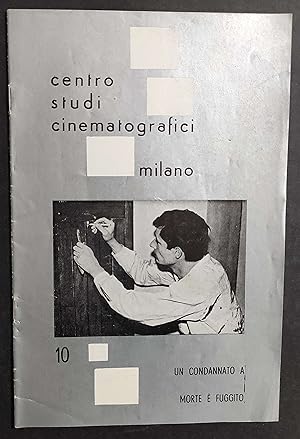 Un Condannato a Morte è Fuggito - 1959 - Centro Studi Cinematografici Milano