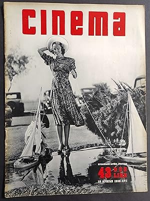 Rivista Cinema n.43 - 1938 - Copertina Eleanor Powell