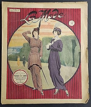 Rivista La Mode n.10 - 1914