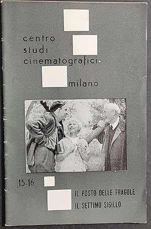 Il Posto delle Fragole - Il Settimo Sigillo - I. Bergman - 1960 - C. Studi Cinematografici Milano