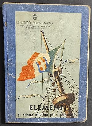 Elementi di Cultura Marinara per i Premarinari - 1941