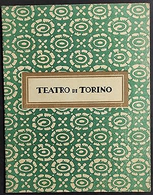 Teatro di Torino - VIII Concerto Orchestrale - V. Gui - 1926 - Programma