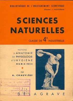 Sciences naturelles 4e industrielle - L. Pastouriaux