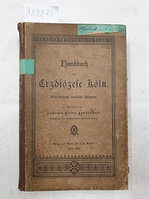 Handbuch der Erzdiözese Köln :