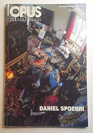 Opus International n°110 : Daniel SPOERRI. Septembre-octobre 1988.