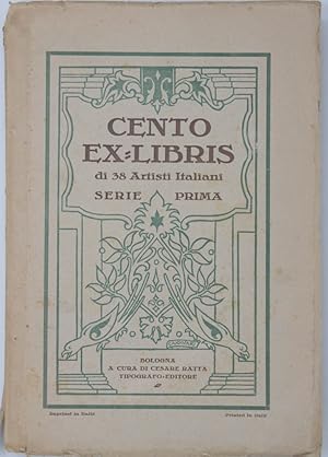 L'ex-libris italiano. 100 disegni di 38 artisti contemporanei. Serie Prima.