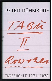 Tabu II: Tagebücher 1971-1972. -