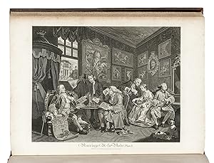 HOGARTH Restored. The whole works of the celebrated William Hogarth, as originally published: wit...