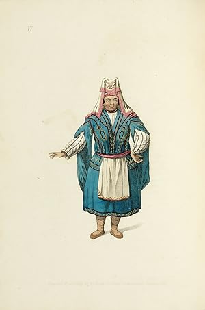 COSTUME (THE) of the Russian Empire, illustrated by a series of Seventy-three engravings. With de...