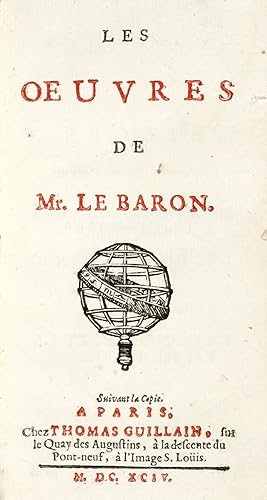Les Oeuvres de Mr. Le Baron.