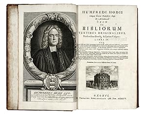 De Bibliorum textibus originalibus, versionibus Graecis, & Latina Vulgata: Libri IV.Praemittitur ...