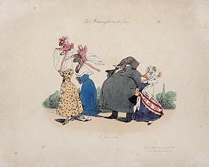 Les Métamorphes du Jour. Paris, chez Bulla et Martinet, (1829).