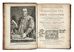 De Praesagienda Vita et Morte Aegrotantium Libri Septem.Cum Praefatione Hermanni Boerhaave.supple...