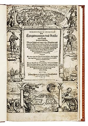 ARMAMENTARIUM Principale oder Kriegsmunition- und Artillery-Buch.