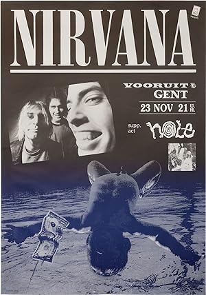 Nevermind (Original poster for a performance at the Vooruit on November 23, 1991)