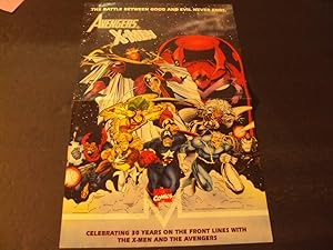 30 Years On The Front Lines with Avengers and X-Men POster 1993 11 x 17