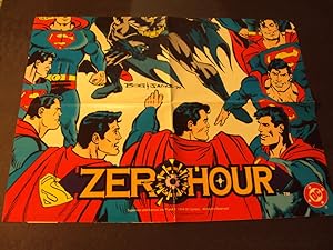 DC Superman and Batman Double Sided Poster Bog and Janice 1994 27.5 x 18.5