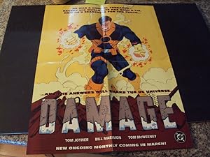 Promo DC Comics Damage Poster 1994 22 x 17