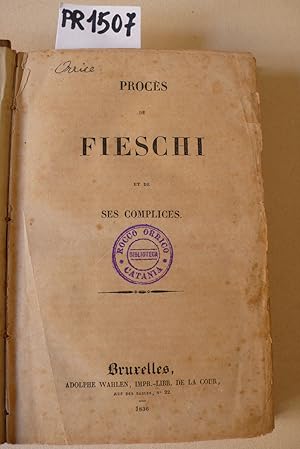 Procès de Fieschi et de ses complices