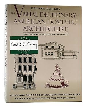 THE VISUAL DICTIONARY OF AMERICAN DOMESTIC ARCHITECTURE SIGNED