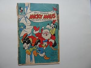 Walt Disney's Micky Maus. Das bunte Monatsheft. 75 Pfennig. Nr 4 - Dezember 1951.