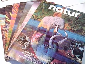 Konvolut: 7 div Zeitschriften Natur. Horst Sterns Umweltmagazin - inkl unverkäufliche Erstausgabe...