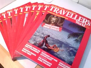 Konvolut: 10 diverse Zeitschriften Traveller s World Reisen für Anspruchsvolle - Die Welt entdeck...