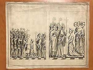 Sacre du Roi Charles V & Sacre de la Reine Louise de Bourbon