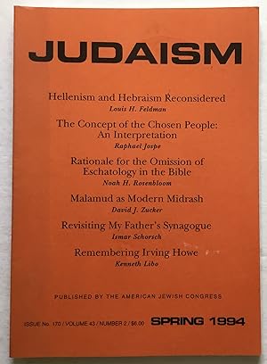 Judaism. A Quarterly Journal of Jewish Life & Thought. Spring 1994.
