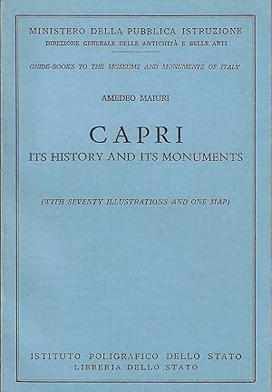 Capri : its history and its monuments