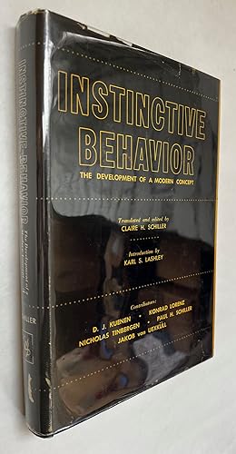 Instinctive Behavior: the Development of a Modern Concept; translated and edited by Claire H. Sch...