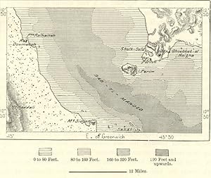 Bab el Mandeb Strait at the southern end of the Red Sea, connecting the Red Sea to the Gulf of Ad...