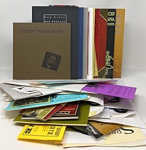 Archive of 10 Years of Program Packets for the Los Angeles Conference on Magic History, 1993-2015