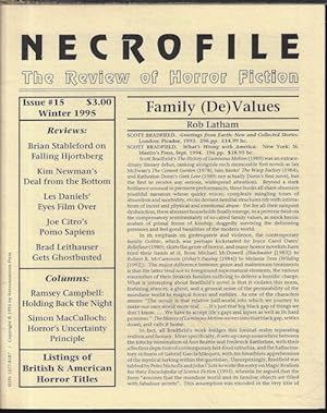 NECROFILE; The Review of Horror Fiction: No. 15, Winter 1995