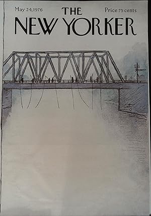 The New Yorker May 24, 1976 Arthur Getz COVER ONLY