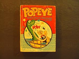 Popeye Ghost Ship To Treasure Island Big Little Book Whitman 1967