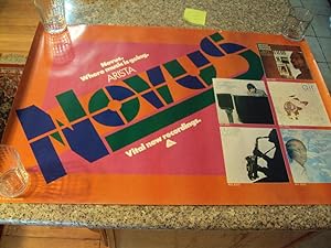Novus Where music is Going Arista Poster 1978 24 x 36