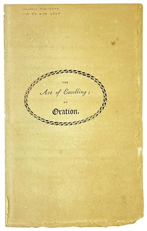 The Art of Excelling; An oration: delivered in the Benevolent Congregational Meeting-House, at Pr...