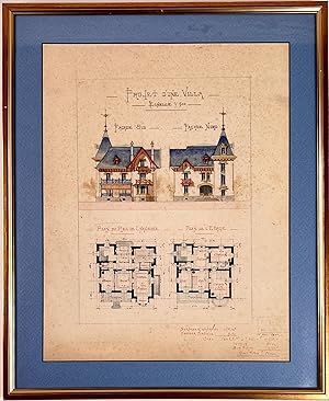Original Architectural Drawing for a House