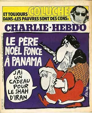 "CHARLIE HEBDO N°475 du 19/12/1979" REISER : LE PÈRE NOËL FONCE A PANAMA / WOLINSKI : AMUSEZ-VOUS...